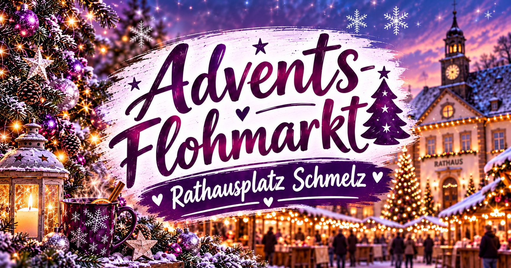 Advents-Flohmarkt am Rathausplatz Schmelz